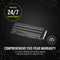 Corsair 1TB MP600 ELITE NVMe PCIe 4.0 M.2 Internal SSD (Heatsink)