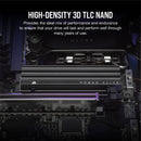 Corsair 2TB MP600 ELITE NVMe PCIe 4.0 M.2 Internal SSD (Heatsink)