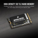 Corsair 1TB MP600 MICRO NVMe PCIe 4.0 M.2 Internal SSD