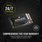 Corsair 1TB MP600 MICRO NVMe PCIe 4.0 M.2 Internal SSD