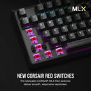 Corsair K70 CORE RGB Full Size Mechanical Gaming Keyboard (Black)