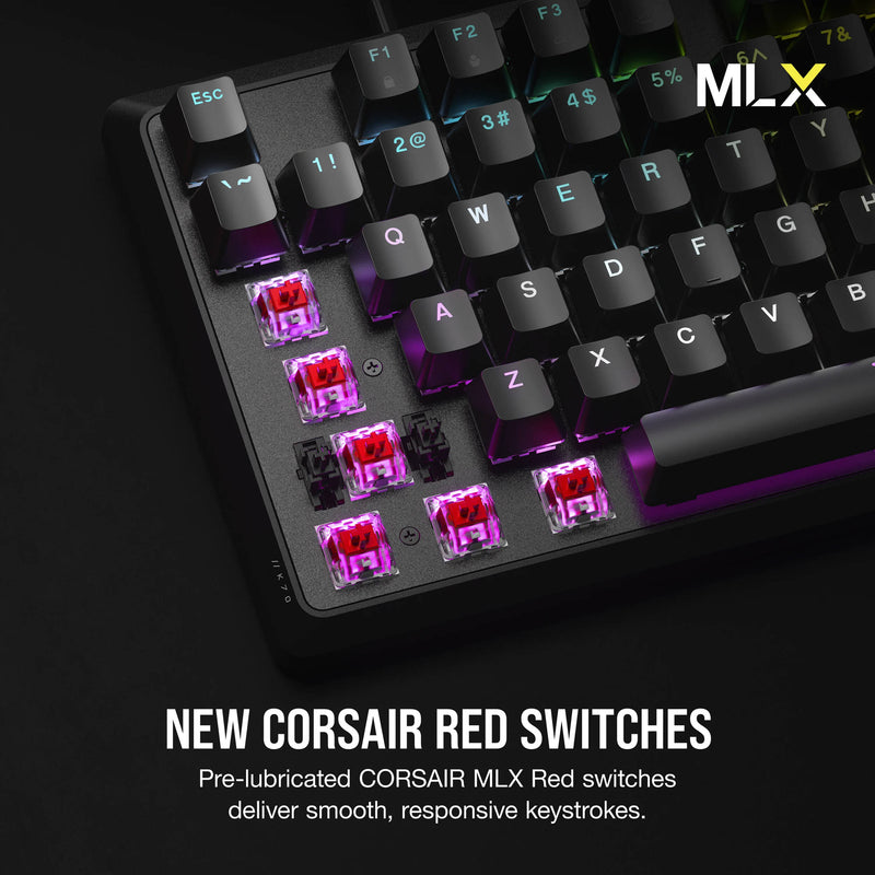 Corsair K70 CORE RGB Full Size Mechanical Gaming Keyboard (Black)