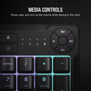 Corsair K55 CORE RGB Gaming Keyboard (Black)