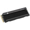 Corsair 4TB MP600 PRO LPX NVMe PCIe 4.0 M.2 Internal SSD (Black)