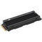 Corsair 4TB MP600 PRO LPX NVMe PCIe 4.0 M.2 Internal SSD (Black)