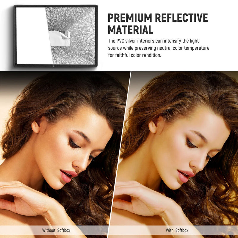 Neewer NS5P Upgraded Rectangular and Octagon Flash Diffuser Kit