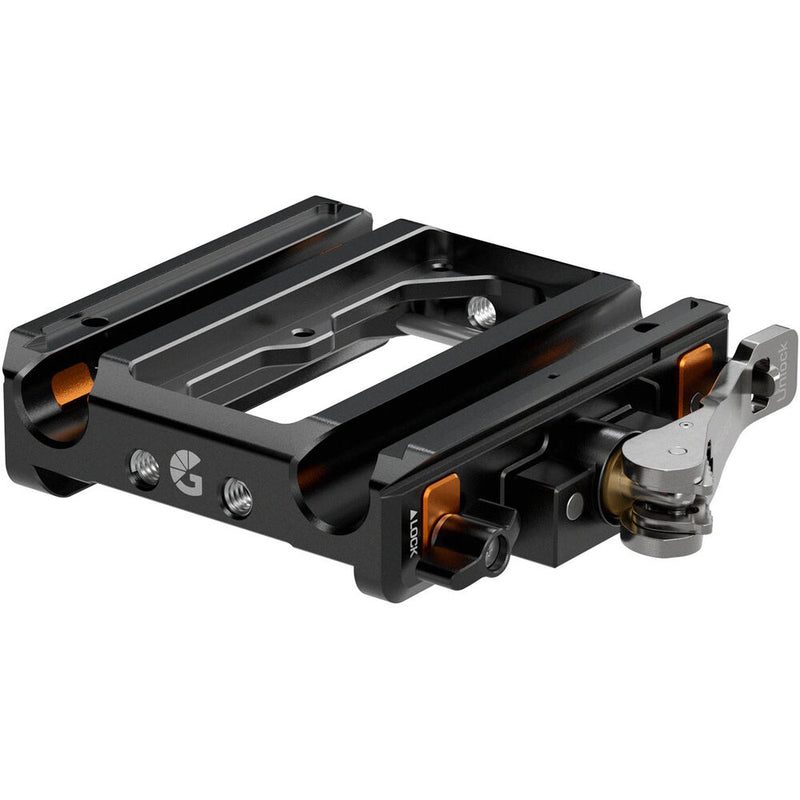 Bright Tangerine LeftField 3 ARRI BUD Compatible 15mm LWS Baseplate Core