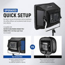 Neewer Softbox Diffuser with Grid for RGB660 PRO LED Light Panel