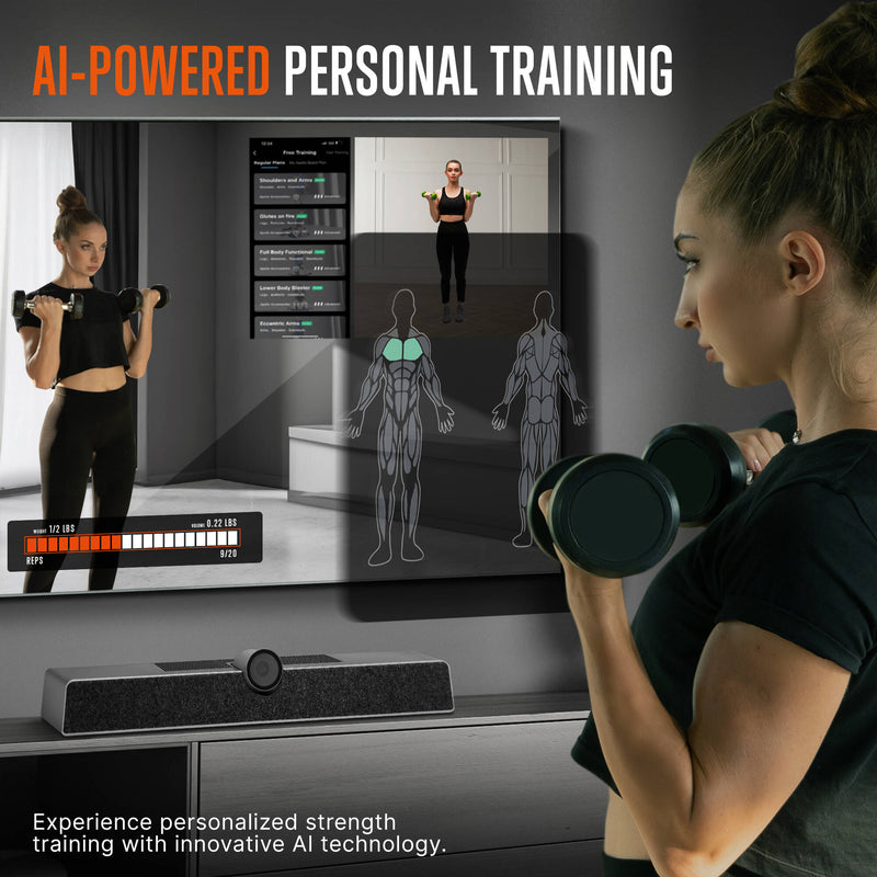 SQUATZ Home Fitness Camera Video Bar