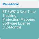 Panasonic ET-SWR10 Real-Time Tracking Projection-Mapping Software License (12-Month)