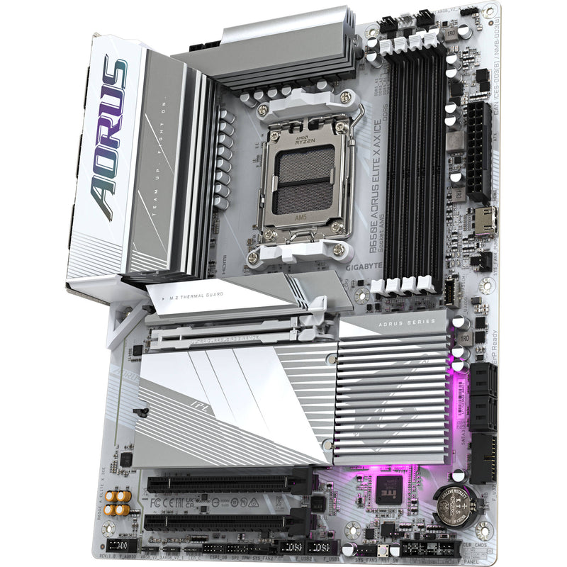 Gigabyte B650E AORUS ELITE X AX ICE ATX AM5 Motherboard