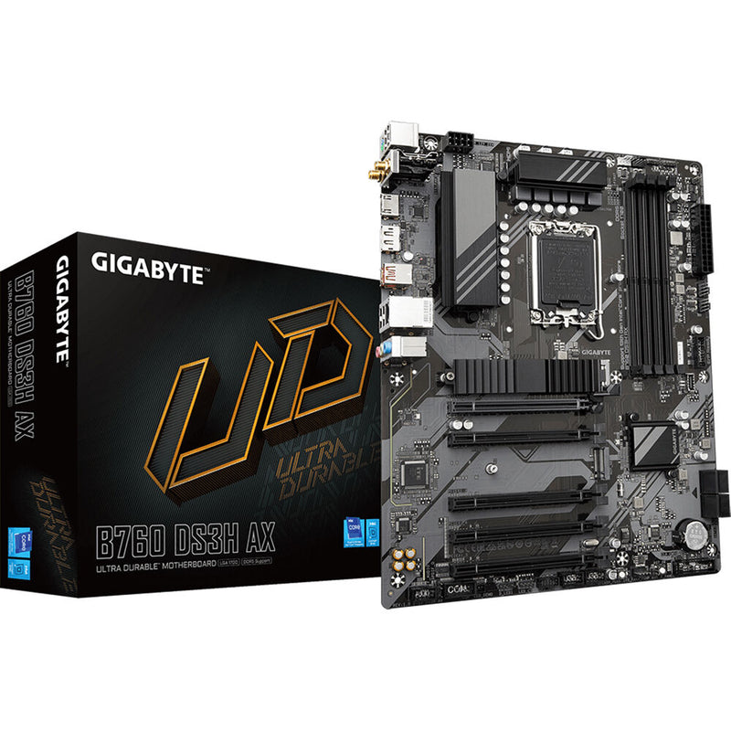 Gigabyte B760 DS3H AX LGA 1700 ATX Motherboard