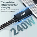 RVP+ 3' Thunderbolt 4 & USB4 Cable (Black)
