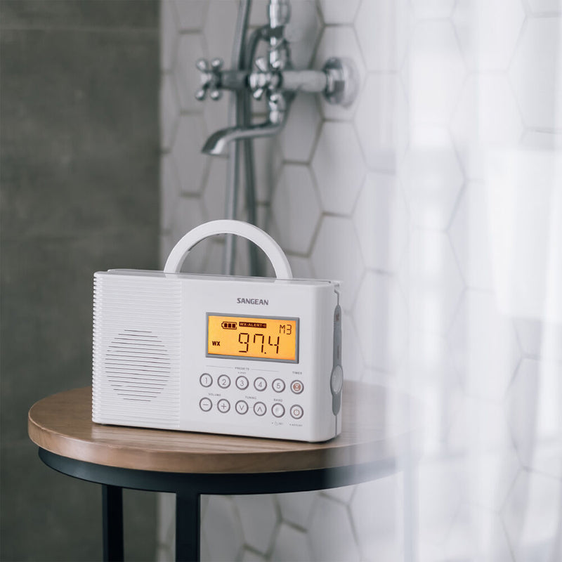 Sangean H201 AM/FM/WX Waterproof Portable Radio