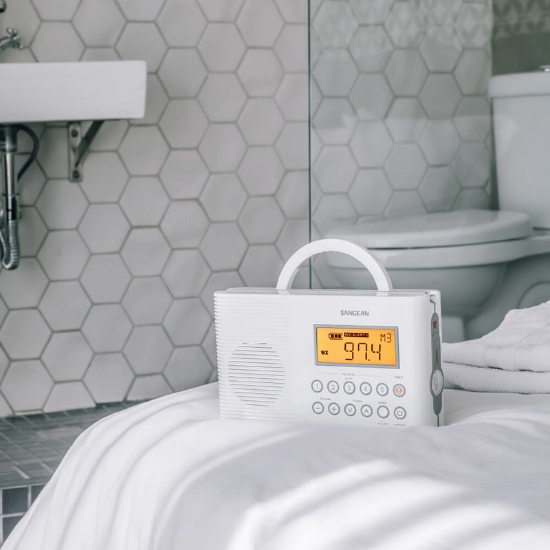 Sangean H201 AM/FM/WX Waterproof Portable Radio