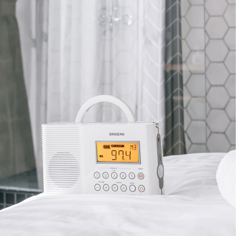 Sangean H201 AM/FM/WX Waterproof Portable Radio