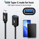 RVP+ USB-C to USB-A 3.0 Female Adapter (2-Pack, Black)
