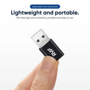 RVP+ USB-C to USB-A 3.2 Gen 1 Adapter (2-Pack, Black)