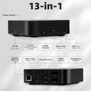 RVP+ RVP-082321 13-in-1 USB-C 3.1 Gen 1 Docking Station