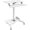 Mount-It! Mobile Sit-Stand Computer Workstation