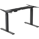 Mount-It! Dual-Motor Three-Sage Electric Standing Desk Frame (Black)