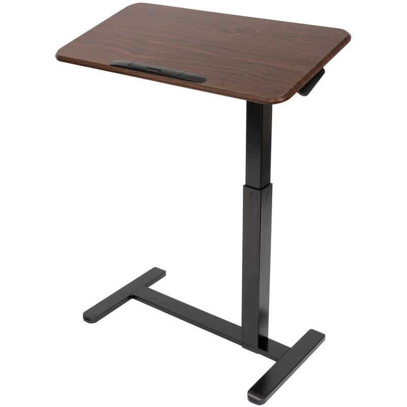 Mount-It! Height-Adjustable Overbed Desk with Tilt Tabletop
