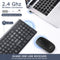 RVP+ Wireless Ultra Slim Keyboard and Mouse Combo (Black)