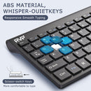 RVP+ Wireless Ultra Slim Keyboard and Mouse Combo (Black)