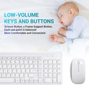 RVP+ Wireless Ultra Slim Keyboard and Mouse Combo (White)