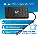 RVP+ RVP-MCY93 12-in-1 USB-C 3.1 Gen 1 Docking Station