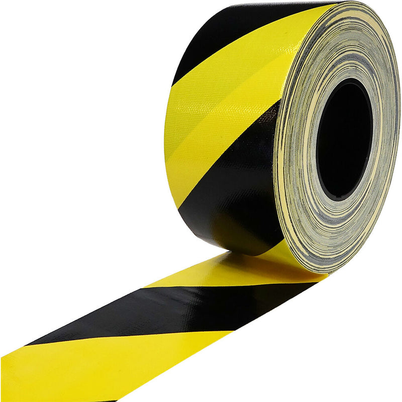 GaffGun BT-6110GG AV Cord Dry Channel Gaffers Tape Roll (2.83" x 60 yd, Black/Yellow)