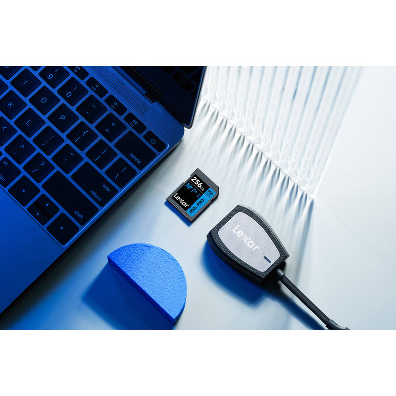 Lexar 256GB High-Performance 800x PRO UHS-I SDXC Card (BLUE Series)