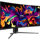 MSI MAG 341CQP 34" 1440p 175 Hz Curved Ultrawide Gaming Monitor and Desk Mount Kit