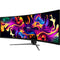 MSI MPG 491CQP 49" 1440p 144 Hz Curved QD-OLED Ultrawide Gaming Monitor (Black)