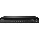 Lorex Pro Series N884A64B 16-Channel 4K UHD NVR with 4TB HDD with Eight LNE9242B Dome Cameras (Black)