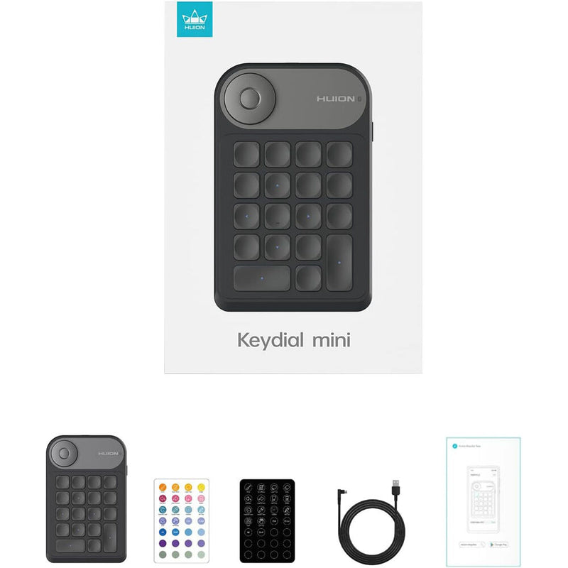 Huion Keydial mini K20 Wireless Bluetooth Controller