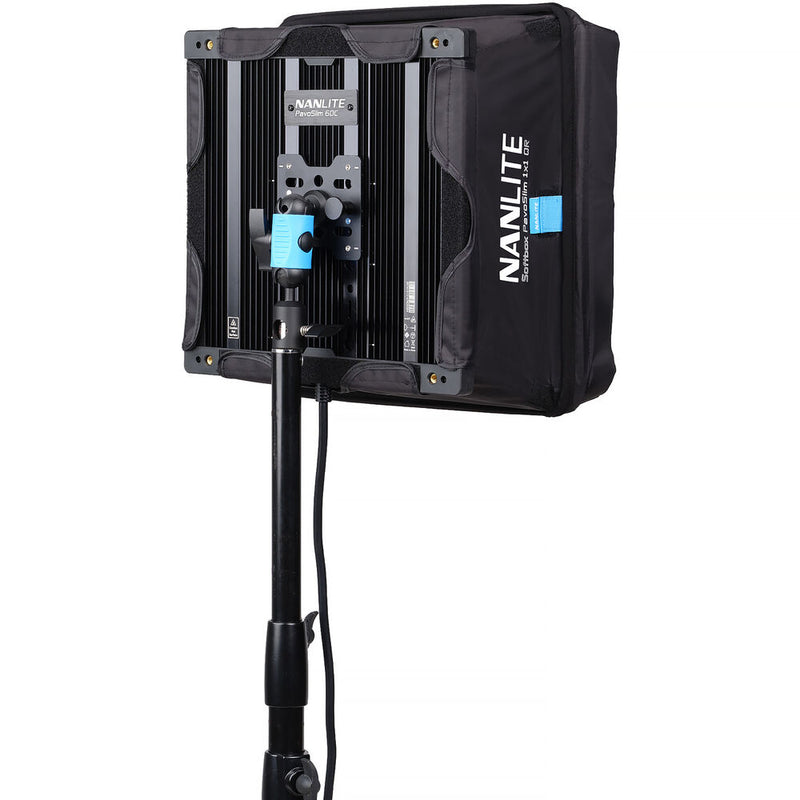 Nanlite Quick Release Softbox with Egg Crate for PavoSlim 60B/C LED Panel