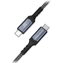 Tera Grand USB-C 3.2 Gen 2x2 Cable (Black/Gray, 6')
