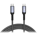 Tera Grand USB-C 3.2 Gen 2x2 Cable (Black/Gray, 6')