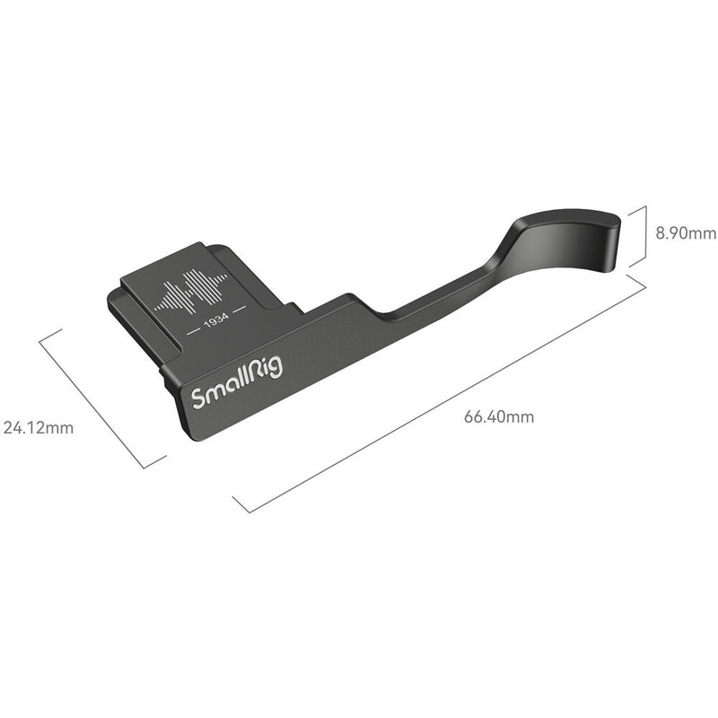 SmallRig Thumb Grip for FUJIFILM X100VI/X100V (Black)