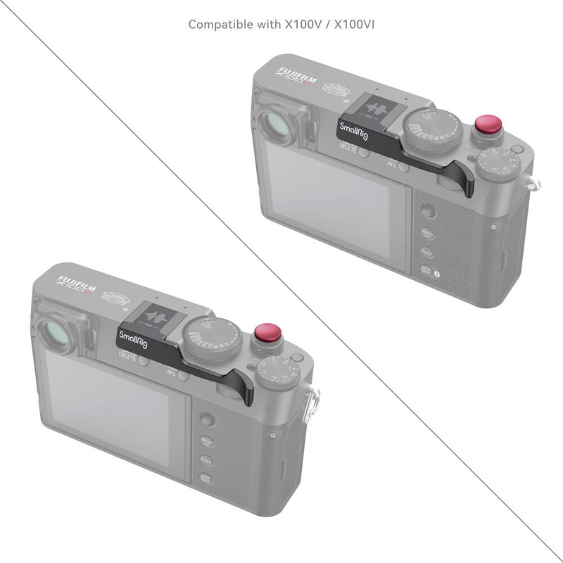 SmallRig Thumb Grip for FUJIFILM X100VI/X100V (Black)