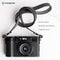 Evergreen Cases Minimalist Leather Camera Strap (Black, 38")