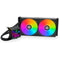 Lian Li Galahad II LCD 280 AIO CPU Liquid Cooler with Performance Fans (Black)
