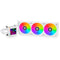 Lian Li Galahad II LCD 360 AIO CPU Liquid Cooler with Performance Fans (White)