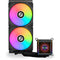 Lian Li Galahad II LCD 280 AIO CPU Liquid Cooler with Performance Fans (Black)