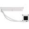 Lian Li Galahad II LCD 280 AIO CPU Liquid Cooler with Performance Fans (White)