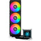 Lian Li Galahad II LCD 360 AIO CPU Liquid Cooler with Performance Fans (Black)
