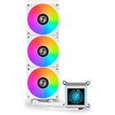Lian Li Galahad II LCD 360 AIO CPU Liquid Cooler with Performance Fans (White)