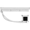 Lian Li Galahad II LCD 360 AIO CPU Liquid Cooler with Performance Fans (White)