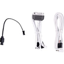 Lian Li Galahad II LCD 360 AIO CPU Liquid Cooler with Performance Fans (White)